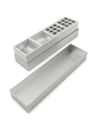 Danese Milano Organiser Canarie con scomparti multipli - Bianco