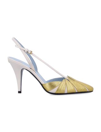 Valentino Garavani White Leather Heels