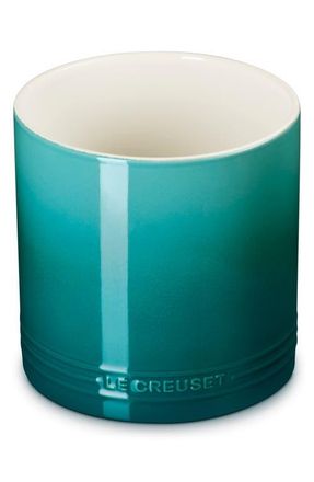 LE CREUSET Signature Stoneware Utensil Crock in Riviera at Nordstrom