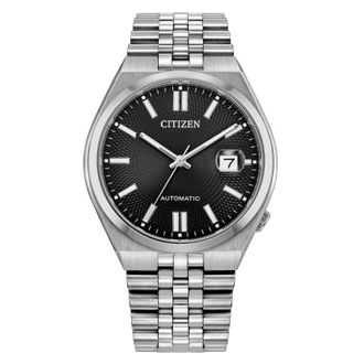 Citizen Tsuyosa Automatic Black Dial Mens Watch NK0030-51E