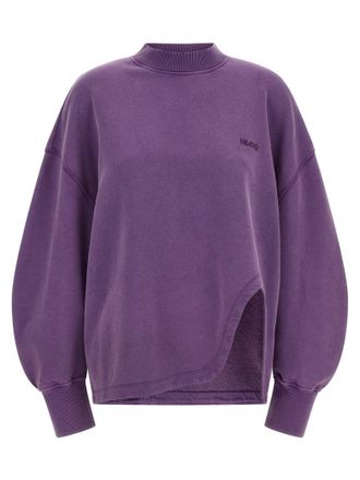 The Attico Das Attico-f&ouml;rmige Schlitz-Sweatshirt