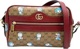 Gucci Pre-owned 647784 Schoudertas - Dames - Vintage Schoudertas - Bruin - ONE Size - Leer - Vintage