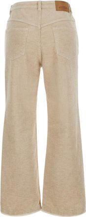 Isabel Marant Womens Trousers Ruthie-Gb White