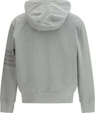 Thom Browne Mens Gray Cotton Sweatshirt Clothing