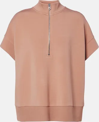 Varley Adria jersey half-zip sweatshirt