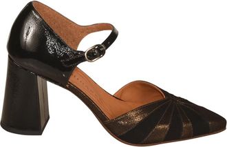 Chie Mihara Lolay Pump - Dames - Pumps - Bruin - 39 EU - Leer - Schoenen
