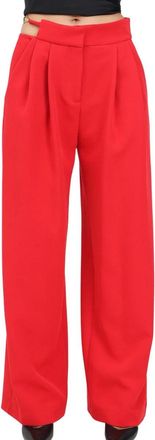Just Cavalli High-Waisted Trousers - Yellow