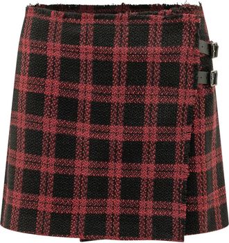 Pinko Grevillea Tweedrok - Dames - Korte rokken - Veelkleurig - XS - Tweed - Rokken