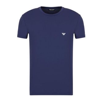 Emporio Armani Heren, Tops, Blauw, Maat: S