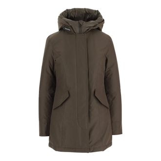 Woolrich Winter Jassen - Dames - Jassen - Groen - Maat: M