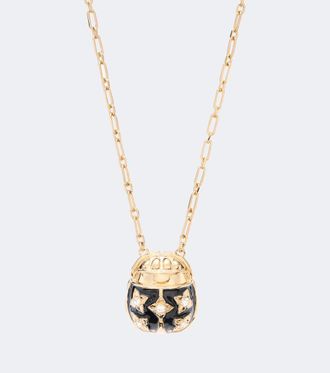 La DoubleJ Collar Lady Scarab adornado