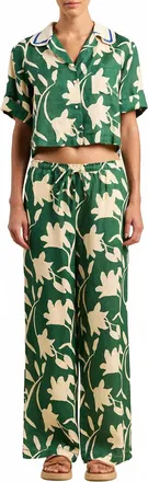 Trovata Vera Wide Leg Pant In Madalena Floral