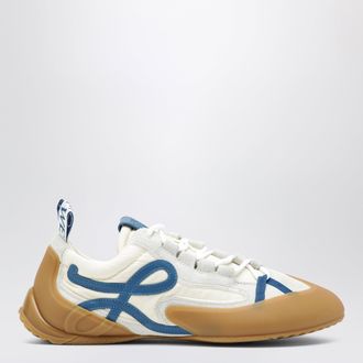 Loewe Grip sneakers in White / Black nylon and suede