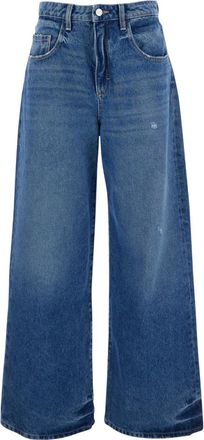 Icon Denim Los Angeles Blue Wide Leg Jeans
