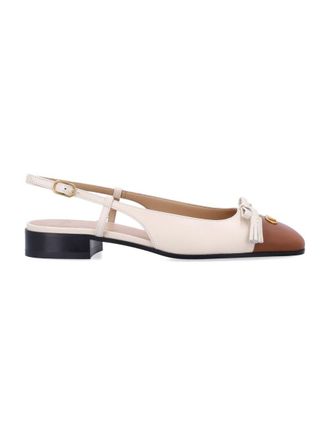 Valentino Garavani Valet Du Roi Slingback Ballerina