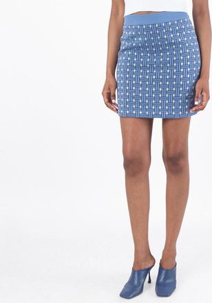 Kenzo Elastic Waistband Mini Skirt, Size Medium