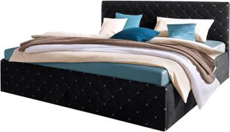 Westfalia Polsterbetten Polsterbett inkl. Bettkasten bei Ausführung mit Matratze