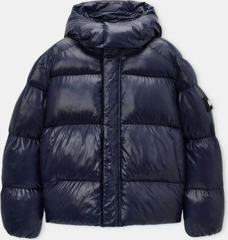 Weekend Offender Mens Odetta Primaloft Jacket in Navy Nylon - Size X-Small