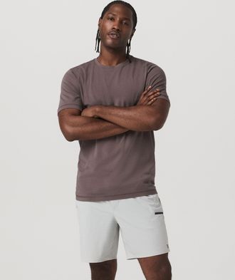 Vuori Clothing Tuvalu T-Shirt | Timber | XS, Size Extra Small