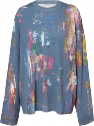 Acne Studios Dames, Tops, Veelkleurig, Maat: L Katoen