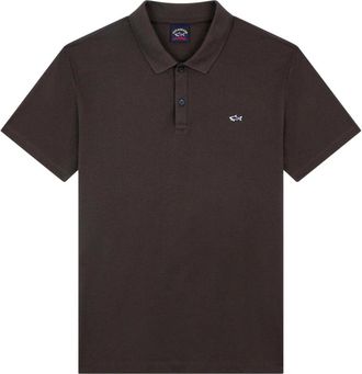 Paul & Shark Polo Shirt - Heren - Polos - Bruin - L - Katoen - Tops