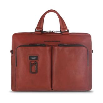 Piquadro Harper Aktetas - Heren - Laptoptassen - Bruin - ONE Size - Leer - Tassen