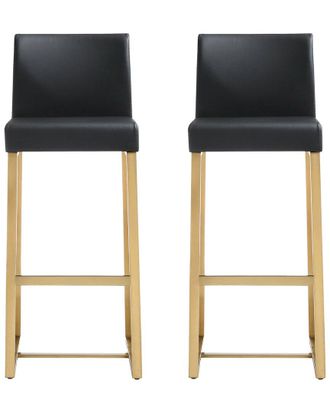 TOV Furniture Tov Furniture Set Of 2 Denmark Bar Stools