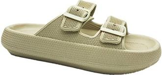 XTI - Sandale Femme Beige - Chaussures Confortables Et