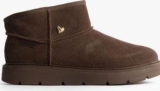 Skechers Womens Skechers 167848/CHOC KEEPSAKES COZY - COZY MINI Womens Boots Chocolate - Brown - Size: 4.5