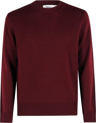 Altea Maglia Girocollo Merino - Heren - Ronde hals truien - Rood - XL - Wol - Truien & Vesten