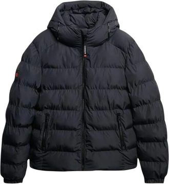 Superdry Piumino sportivo con cappuccio - - Jackets - Uomo - Grigio - M