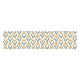 DecoChic Alfombra de vinilo papiro multicolor 48x198 cm