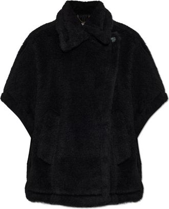 Max Mara Poncho de lana Tebe - Jackets - Mujer - Negro - ONE SIZE