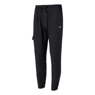 New Balance NB Logo Woven Jogger Black AMP42320-BK