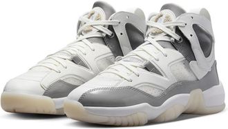 Nike Nike Womens Jumpman Two Trey Trainers, Medium Grey Summit White, 8 UK