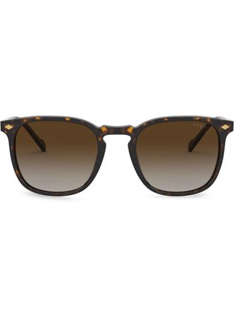 Vogue Eyewear Occhiali da sole squadrati tartarugati - Marrone