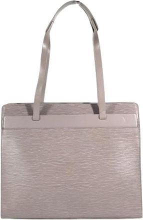 Louis Vuitton Pre-owned Tote Bags, female, Purple, Size: ONE SIZE Pre-owned Epi Leather Tote Bag