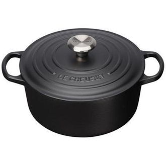 LE CREUSET Cocotte Redonda Le Creuset Evolution 20cm Hierro Fundido Negro Mate
