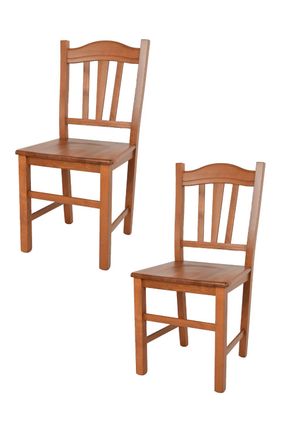 Tommychairs Tommychairs 2 Sillas Silvana En Madera De Haya Color Cerezo
