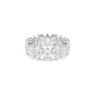 Swarovski Matrix Vittore Ring - Dames - Ringen - Grijs - 60 MM - Accessoires