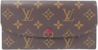 Louis Vuitton Pre-owned Wallets, female, Brown, Size: ONE SIZE Pre-owned Canvas wallets