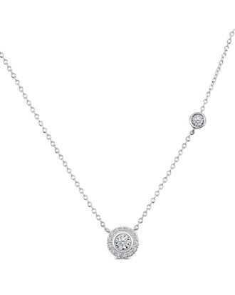 Sabrina Designs 14K 0.11 Ct. Tw. Diamond Solitaire Necklace