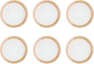 Bj&ouml;rn Borg Plato &Oslash;21,5cm - 6 Piezas - Crema