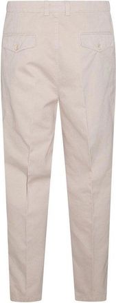 Brunello Cucinelli Pleated Tailored Trousers - Beige