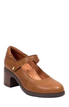 Jambu Vanessa Casual Heel Mary Jane in Dark Tan at Nordstrom, Size 7