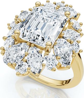 Pompeii3 Certified 7Ct High Jewelry Diamond Ring 14k Gold Lab Grown