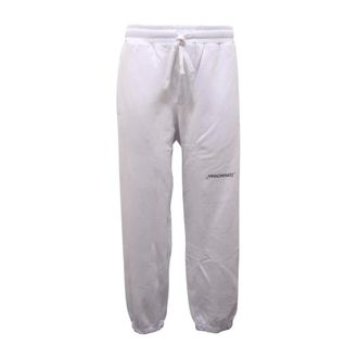 Hinnominate Sweatpants, male, White, Size: XL Hnm182 Pantalone in Felpa