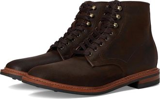 Allen Edmonds Higgins Mill Lace-Up Mens Boots Brown Waxed Suede : 11.5 D (M), Leather/Suede