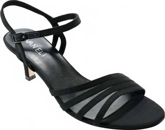 Vaneli Womens Mimi Sandals In Black