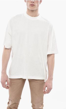 BONSAI ANTONIA X BONSAI Solid-Color Crewneck T-Shirt with Back Prin size M